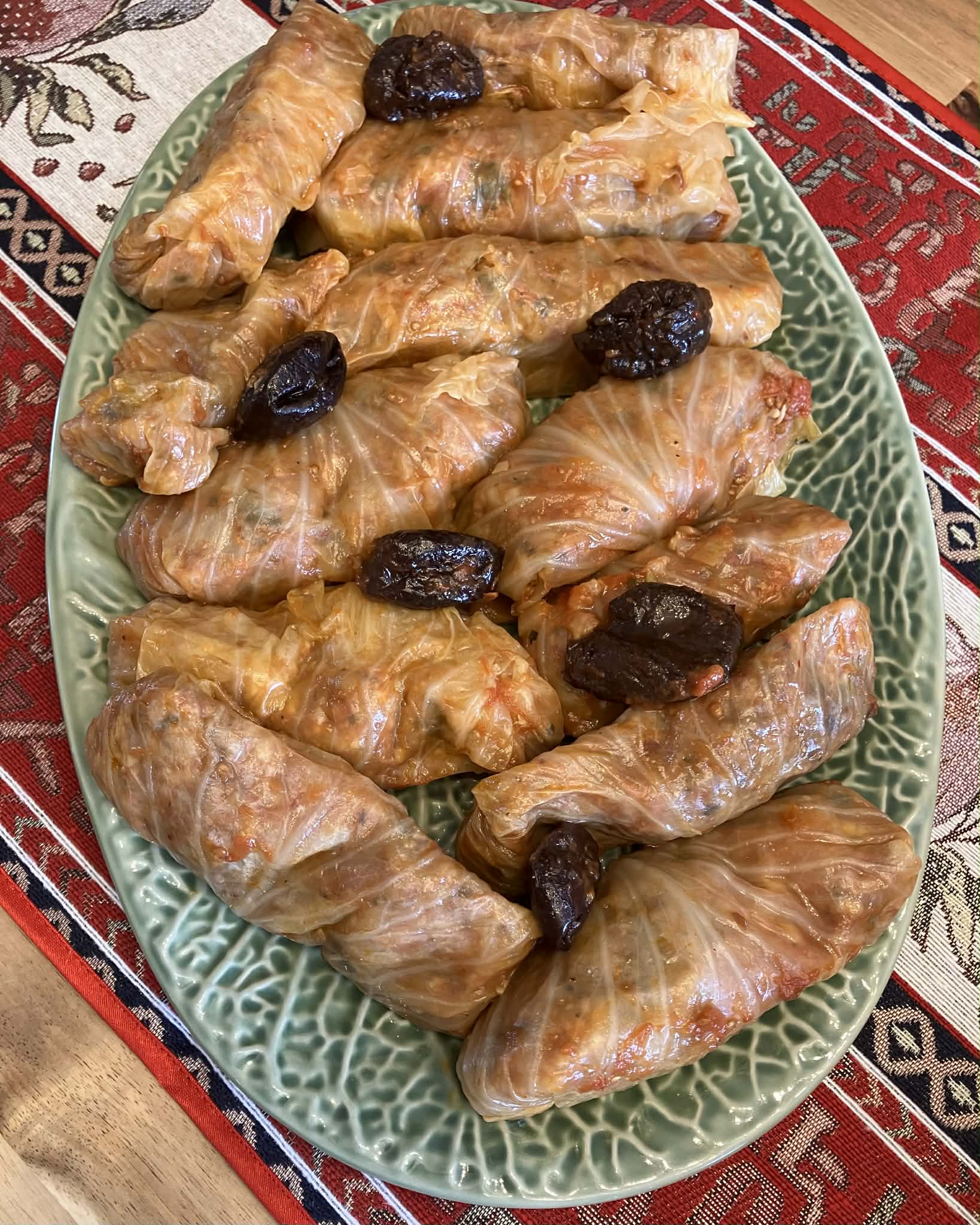 Armenian Pasouts Tolma (Vegetarian Easter Dish)