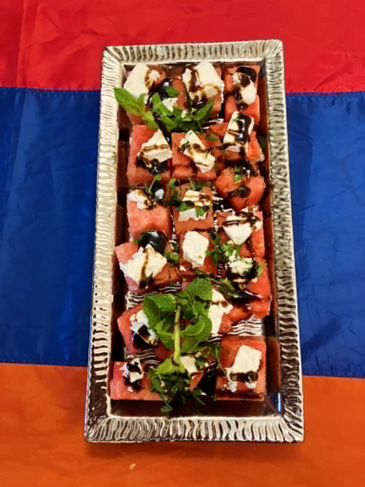 Armenian Watermelon, Feta, and Mint Salad